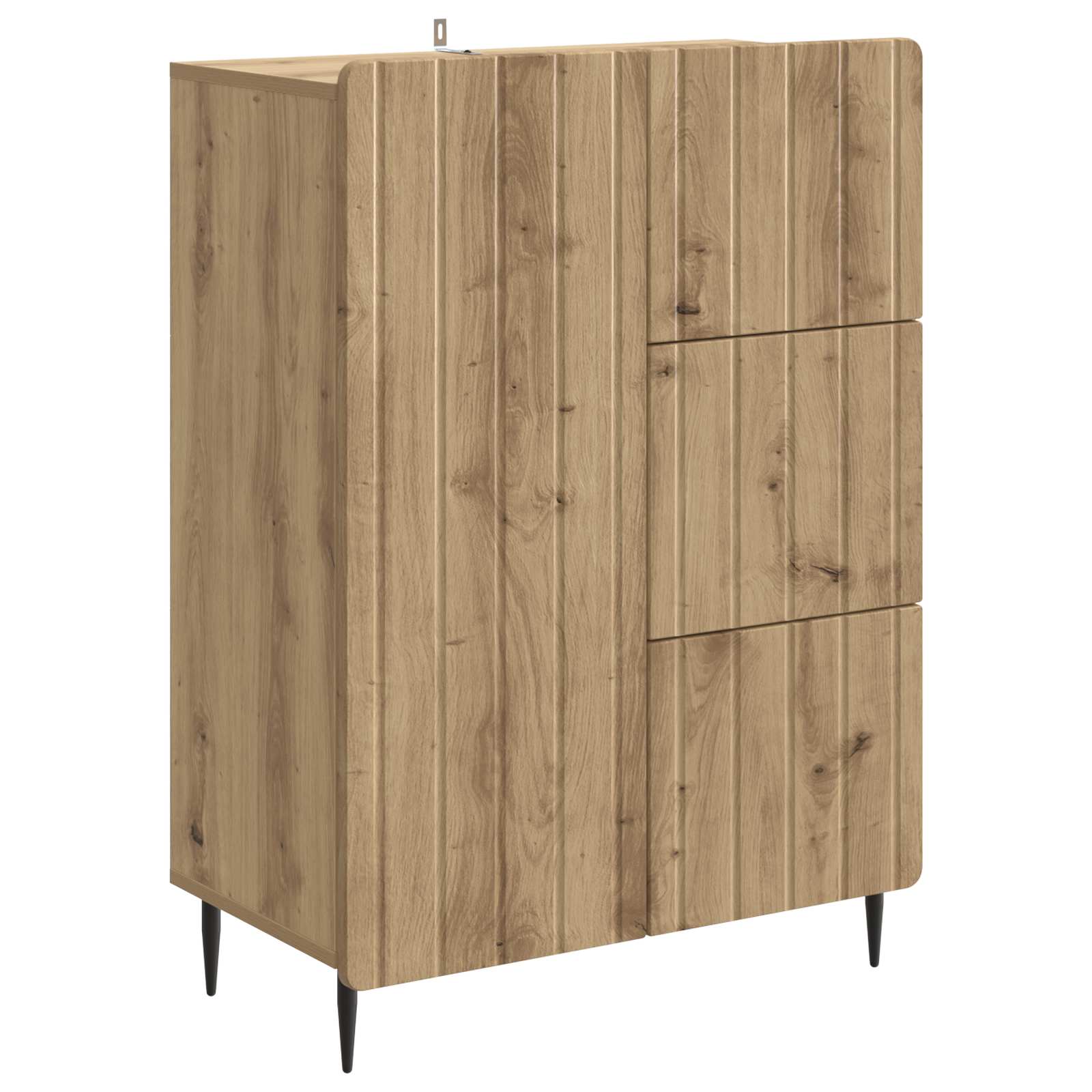 Πλαϊνό γραφείο με συρτάρι Artisan Δρυς 66 x 34,5 x 91,5 εκ - Pakobazaar