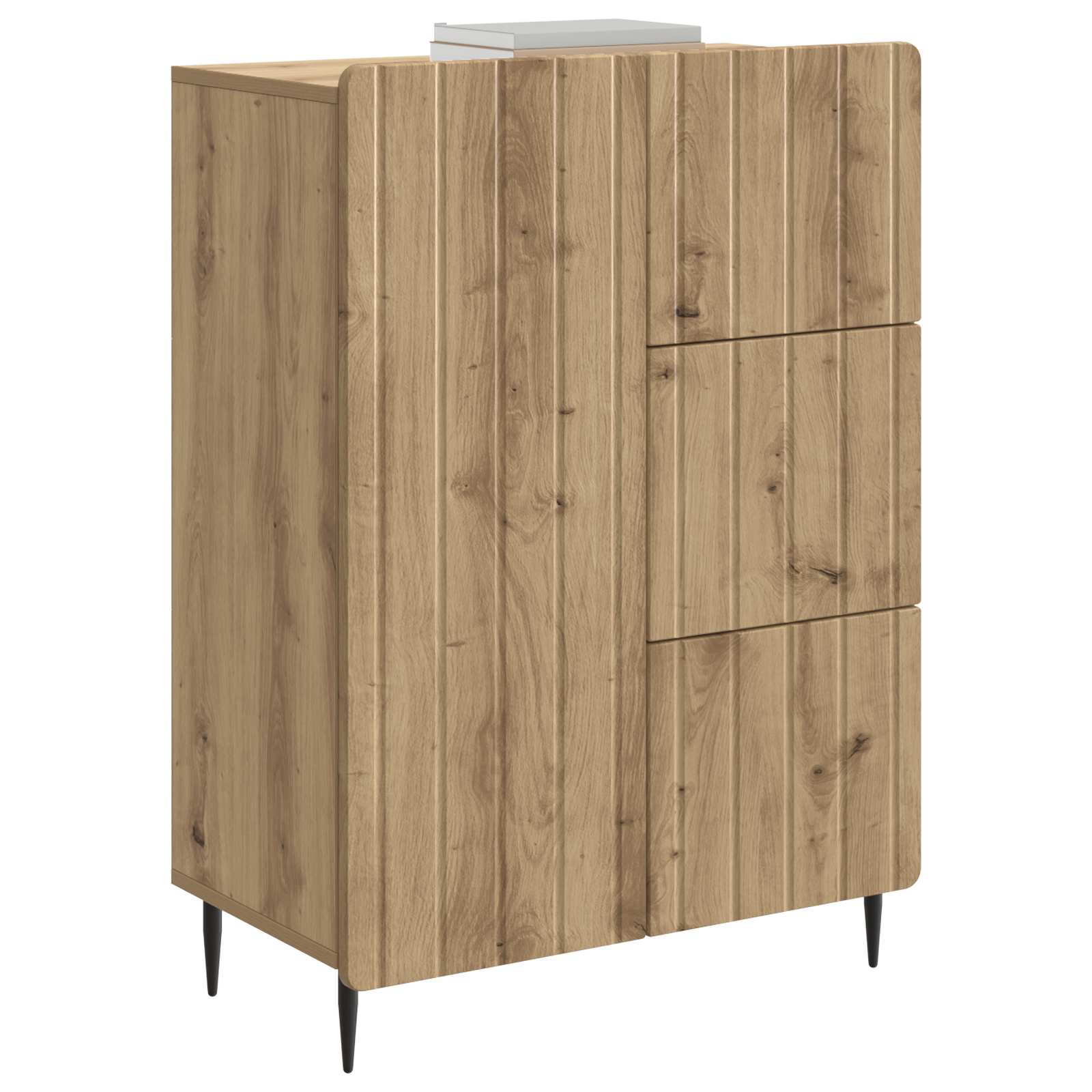 Πλαϊνό γραφείο με συρτάρι Artisan Δρυς 66 x 34,5 x 91,5 εκ - Pakobazaar