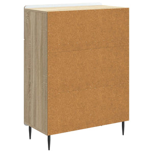 Πλαϊνό γραφείο με συρτάρι Sonoma Δρυς 66 x 34,5 x 92 εκ. - Pakobazaar