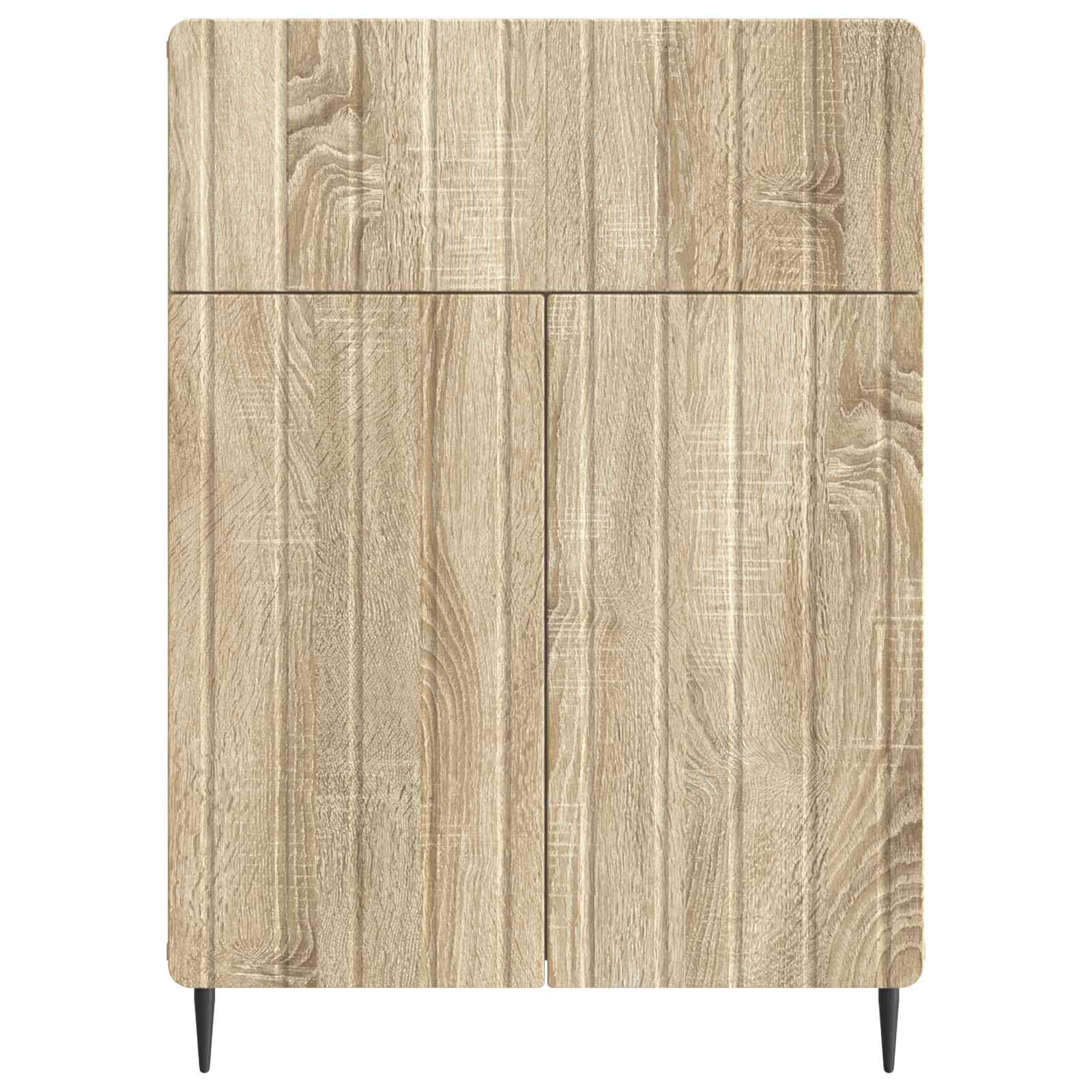 Πλαϊνό γραφείο με συρτάρι Sonoma Δρυς 66 x 34,5 x 92 εκ. - Pakobazaar