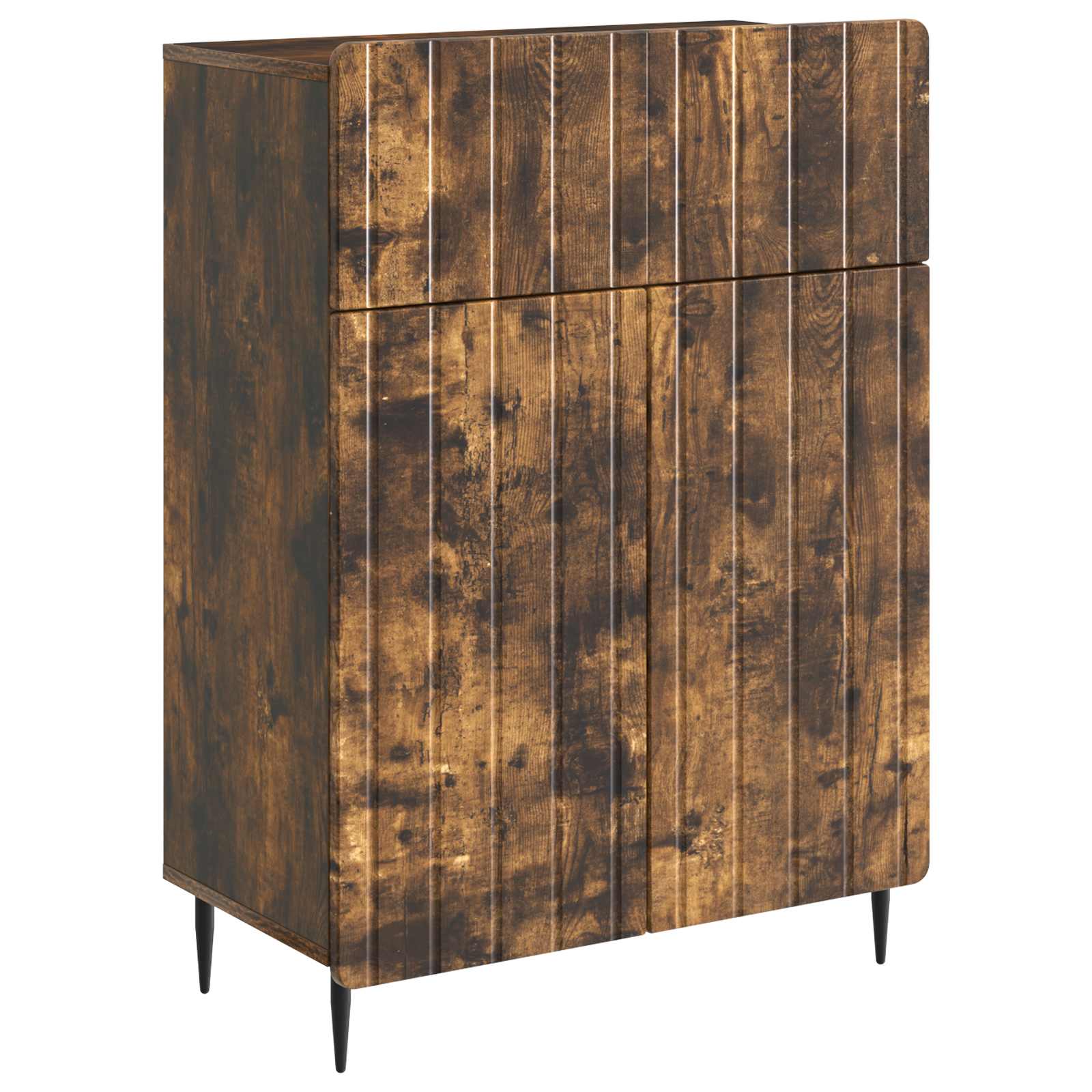Πλαϊνό γραφείο Καπνισμένο Ξύλο Δρυός 66 x 34,5 x 92 εκ. - Pakobazaar