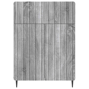 Πλαϊνό γραφείο με συρτάρι Γκρι Sonoma 66 x 34,5 x 92 εκ. - Pakobazaar