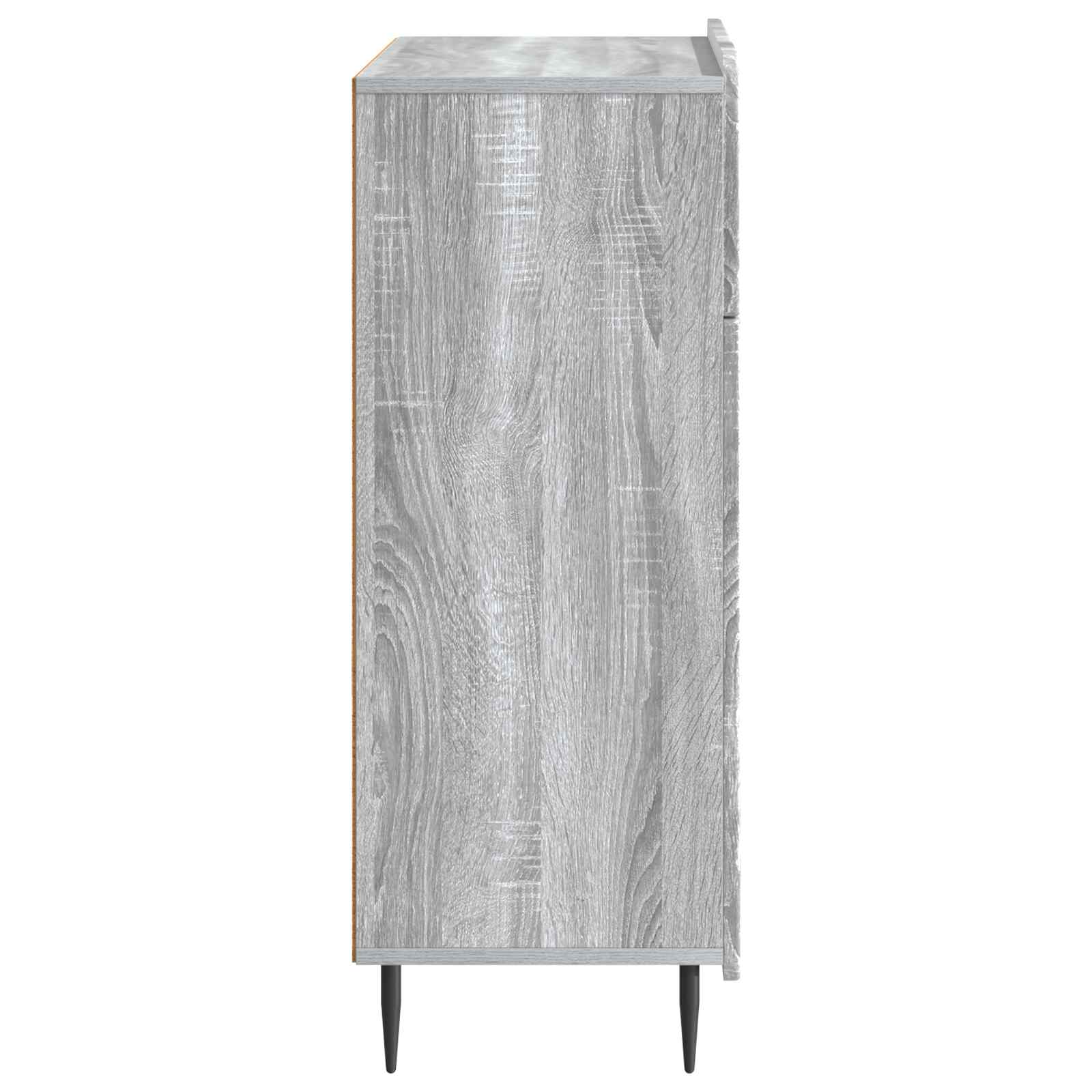 Πλαϊνό γραφείο με συρτάρι Γκρι Sonoma 66 x 34,5 x 92 εκ. - Pakobazaar