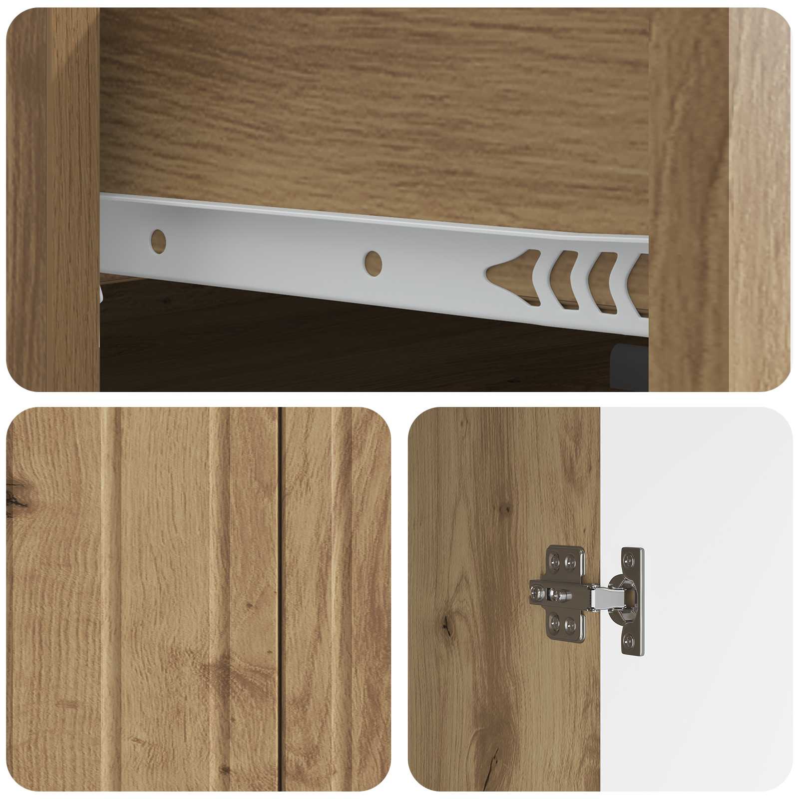 Πλαϊνό γραφείο με συρτάρι Artisan Δρυς 66 x 34,5 x 92 εκ. - Pakobazaar