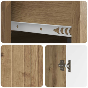 Πλαϊνό γραφείο με συρτάρι Artisan Δρυς 66 x 34,5 x 92 εκ. - Pakobazaar