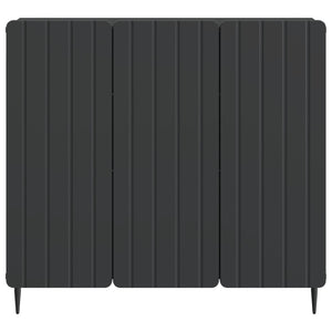 Πλαϊνό γραφείο Μαύρο 89 x 34,5 x 82 εκ. Επεξεργασμένο Ξύλο - Pakobazaar