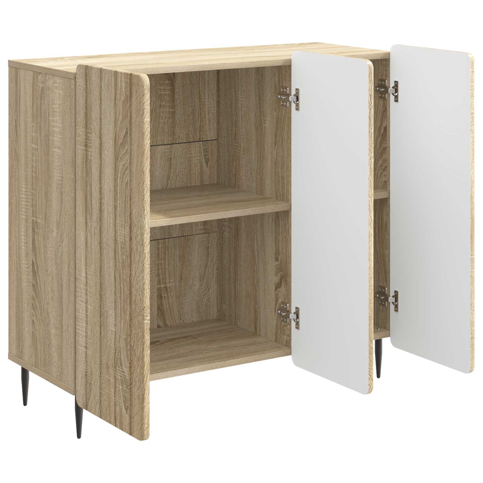 Πλαϊνό γραφείο Sonoma Δρυς 89 x 34,5 x 82 εκ. - Pakobazaar