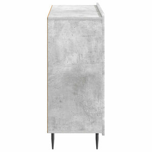 Πλαϊνό γραφείο Γκρι Σκυροδέματος 89 x 34,5 x 82 εκ. - Pakobazaar