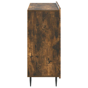 Πλαϊνό γραφείο Καπνισμένο Ξύλο Δρυός 89 x 34,5 x 82 εκ. - Pakobazaar