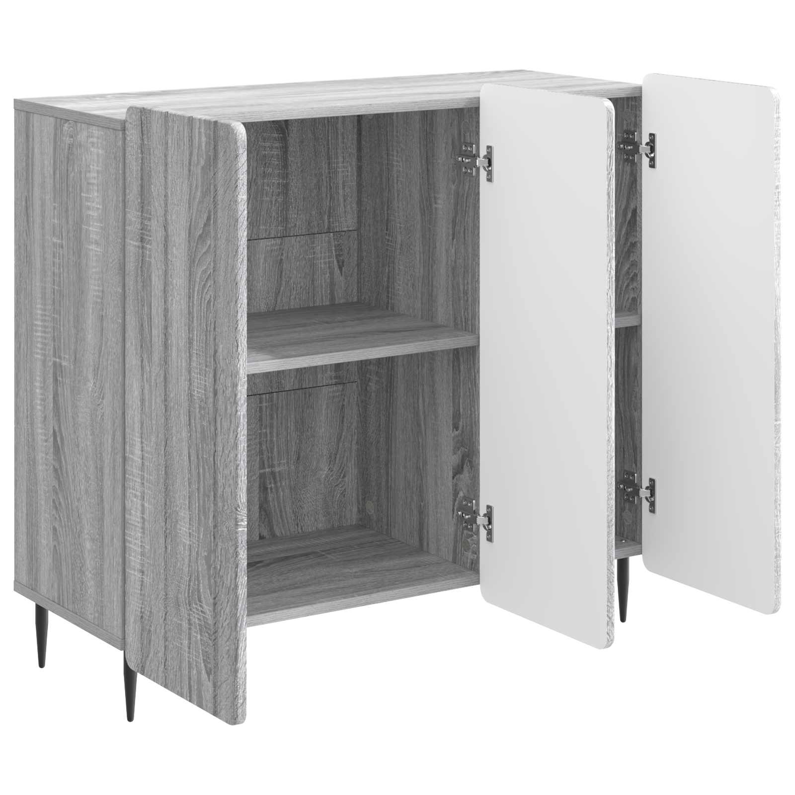 Πλαϊνό γραφείο Γκρι Sonoma 89 x 34,5 x 82 εκ. - Pakobazaar