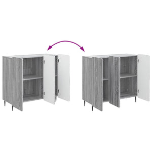 Πλαϊνό γραφείο Γκρι Sonoma 89 x 34,5 x 82 εκ. - Pakobazaar