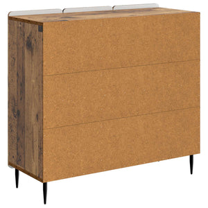 Πλαϊνό γραφείο Παλαιωμένο ξύλο 89 x 34,5 x 82 εκ. - Pakobazaar
