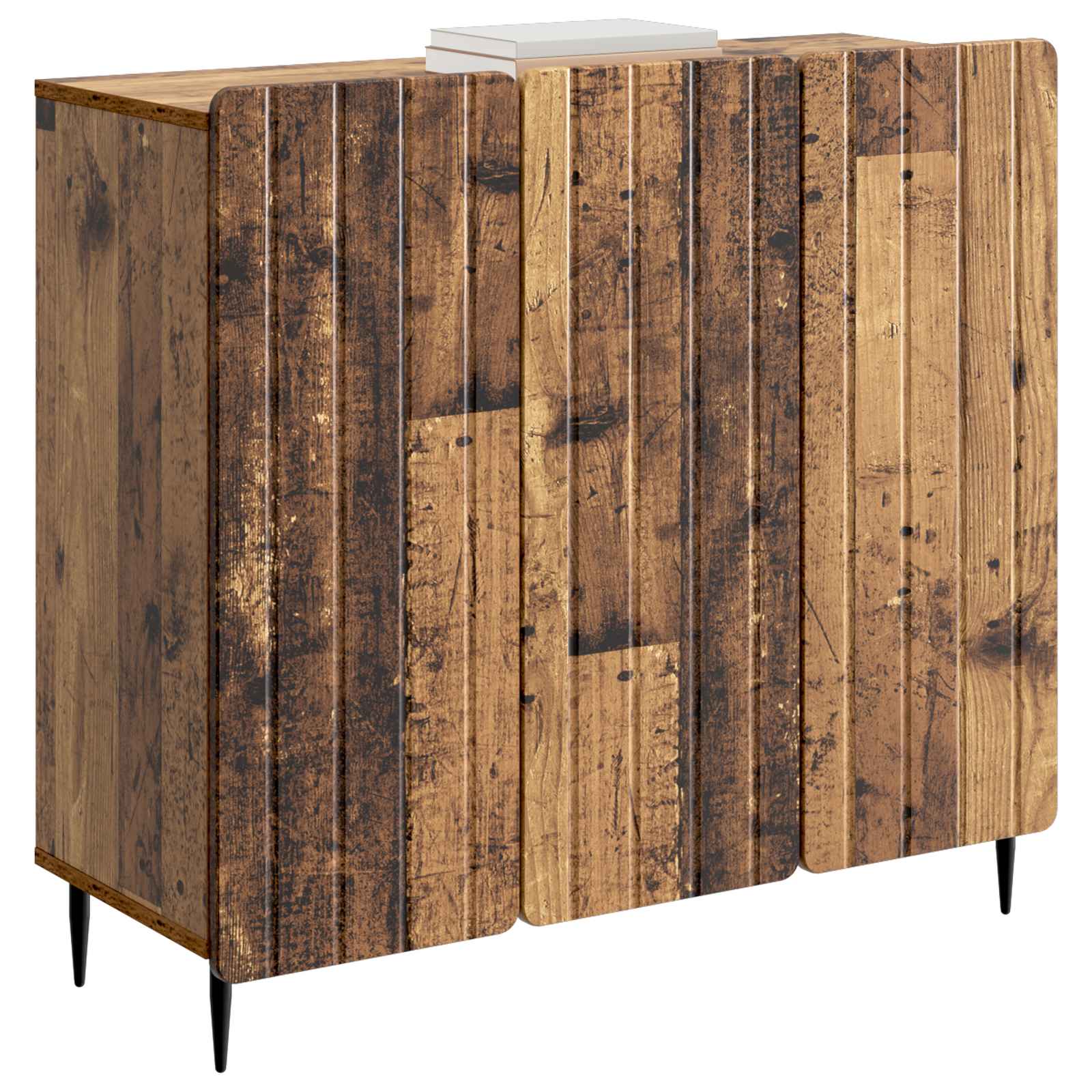 Πλαϊνό γραφείο Παλαιωμένο ξύλο 89 x 34,5 x 82 εκ. - Pakobazaar
