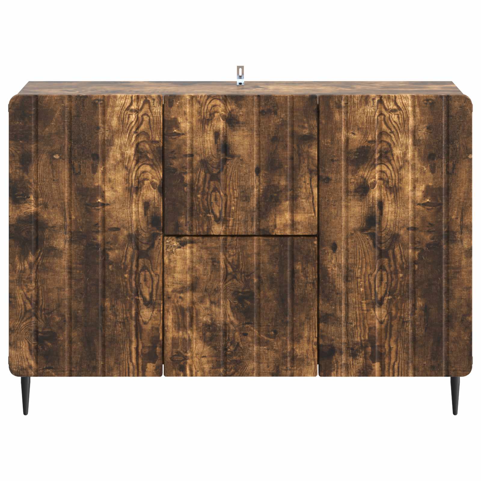 Πλαϊνό γραφείο Καπνισμένο Ξύλο Δρυός 89 x 34,5 x 62 εκ. - Pakobazaar