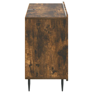 Πλαϊνό γραφείο Καπνισμένο Ξύλο Δρυός 89 x 34,5 x 62 εκ. - Pakobazaar