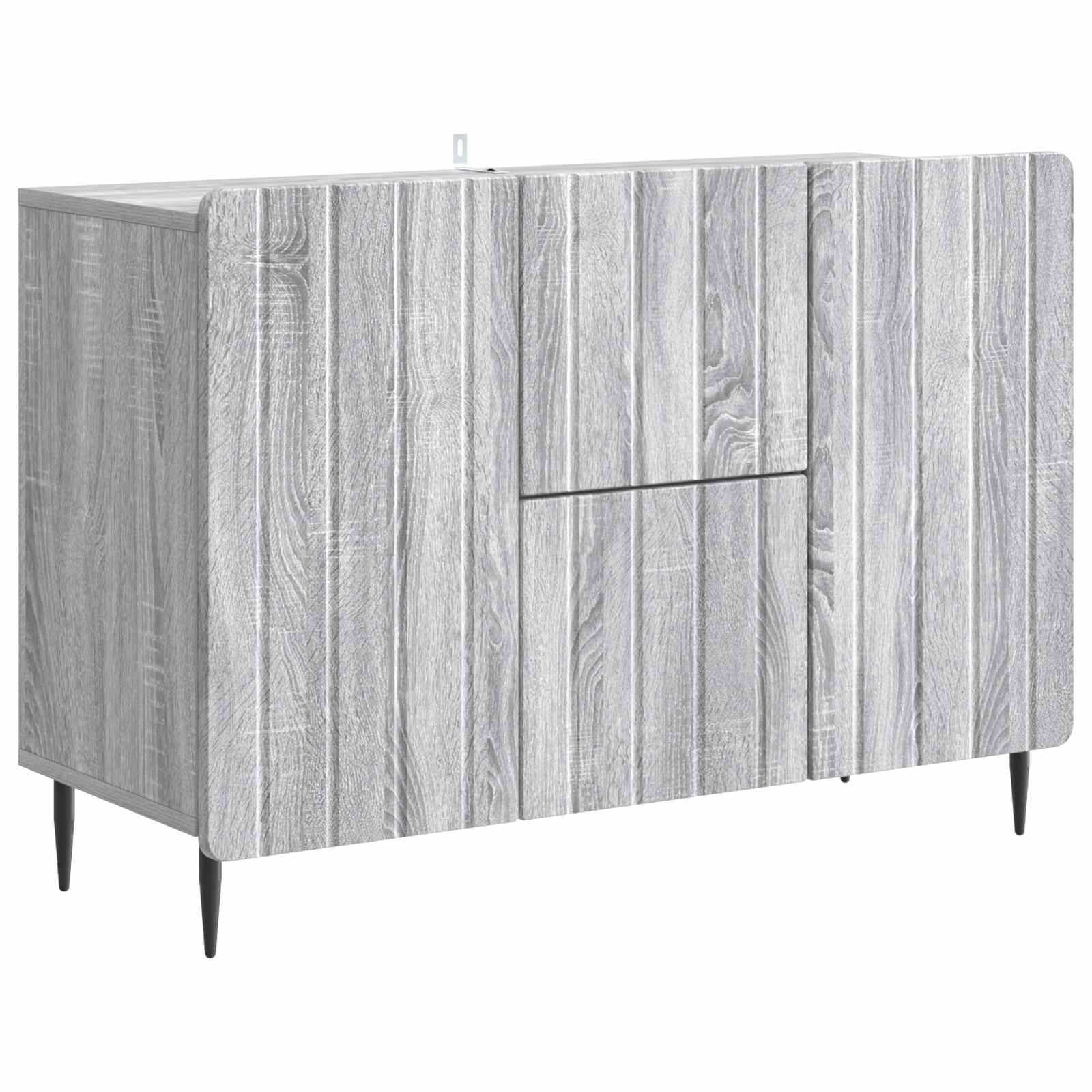 Πλαϊνό γραφείο με συρτάρι Γκρι Sonoma 89 x 34,5 x 62 εκ. - Pakobazaar