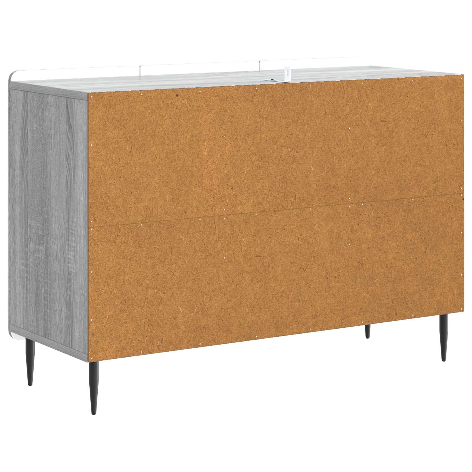 Πλαϊνό γραφείο με συρτάρι Γκρι Sonoma 89 x 34,5 x 62 εκ. - Pakobazaar