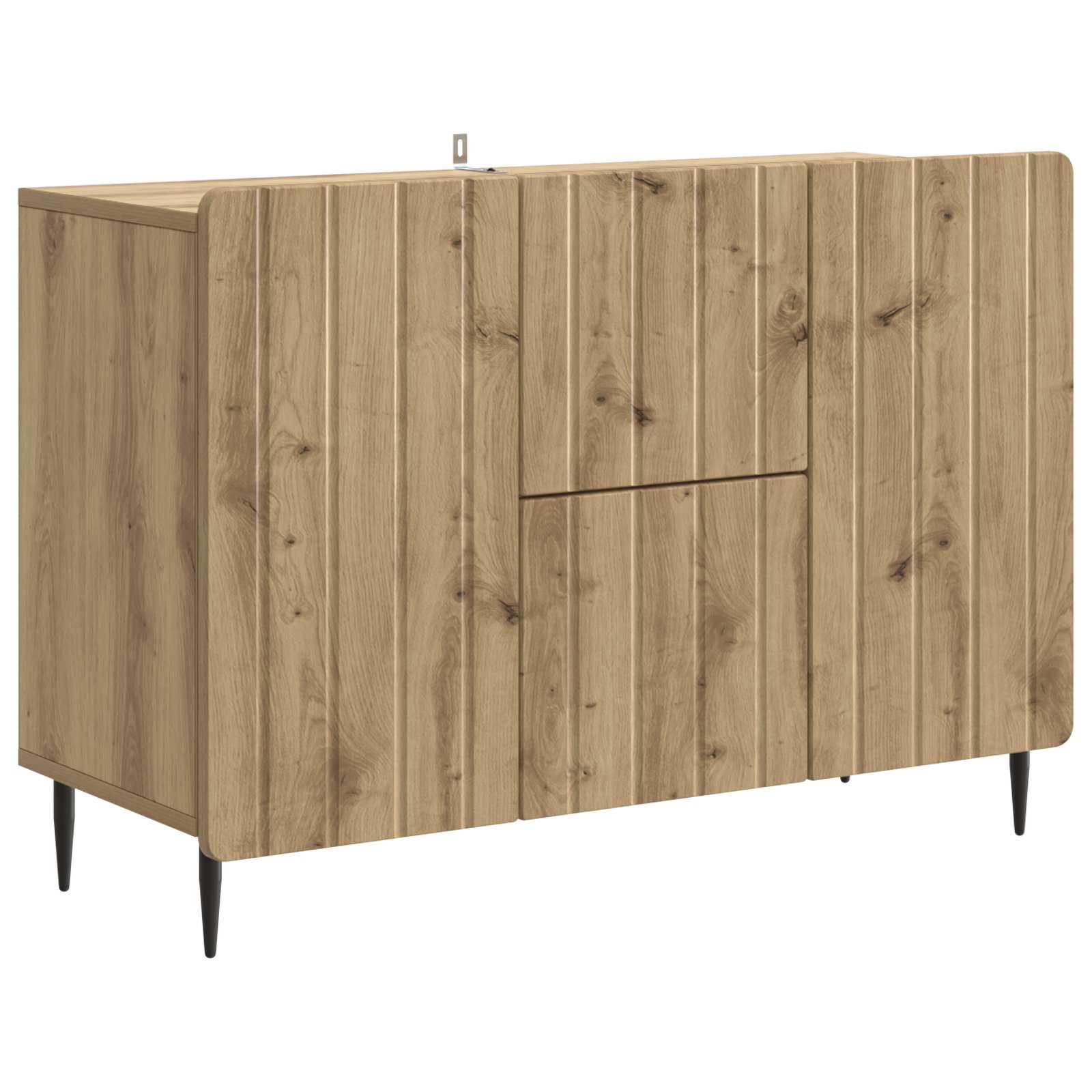 Πλαϊνό γραφείο με συρτάρι Artisan Δρυς 89 x 34,5 x 62 εκ. - Pakobazaar