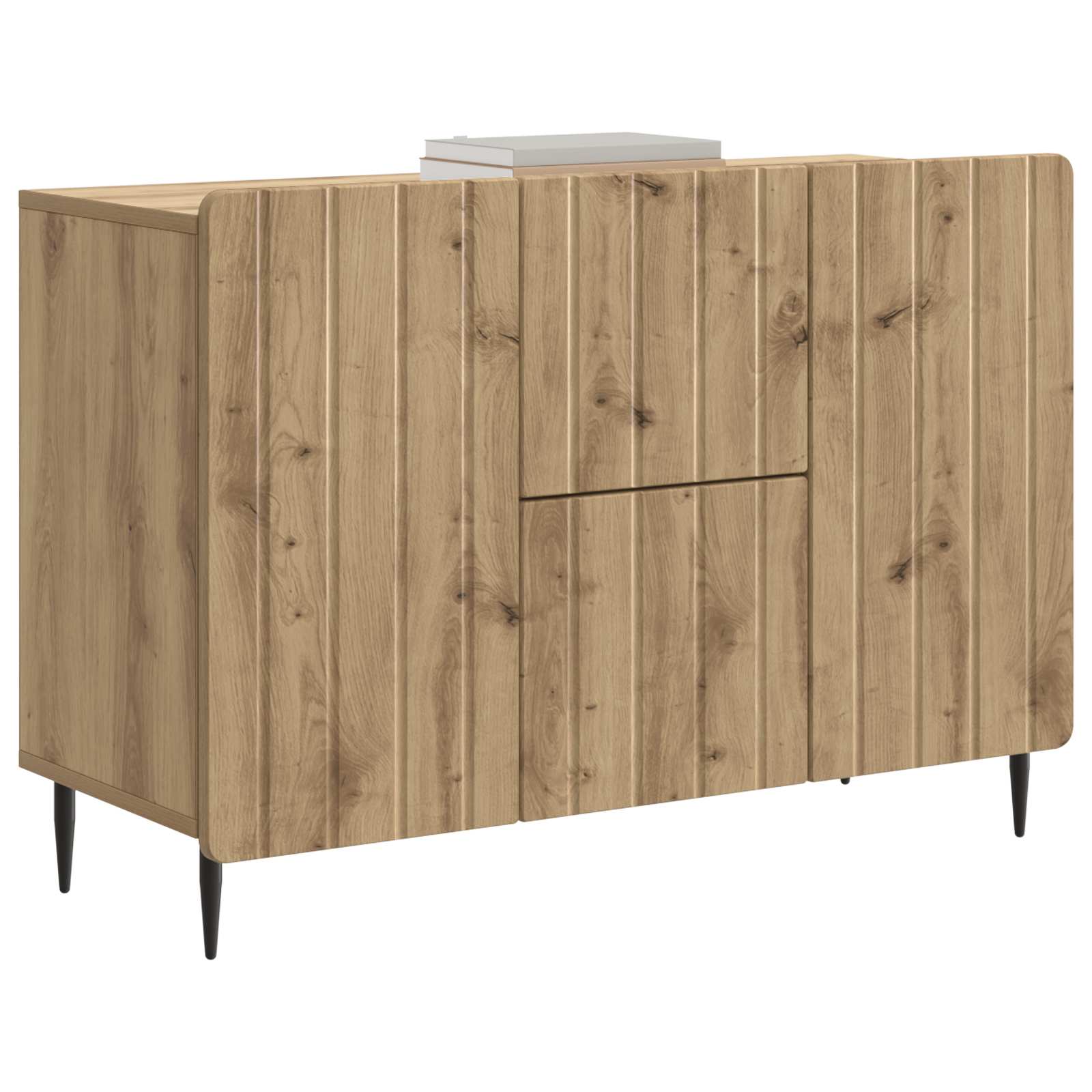 Πλαϊνό γραφείο με συρτάρι Artisan Δρυς 89 x 34,5 x 62 εκ. - Pakobazaar