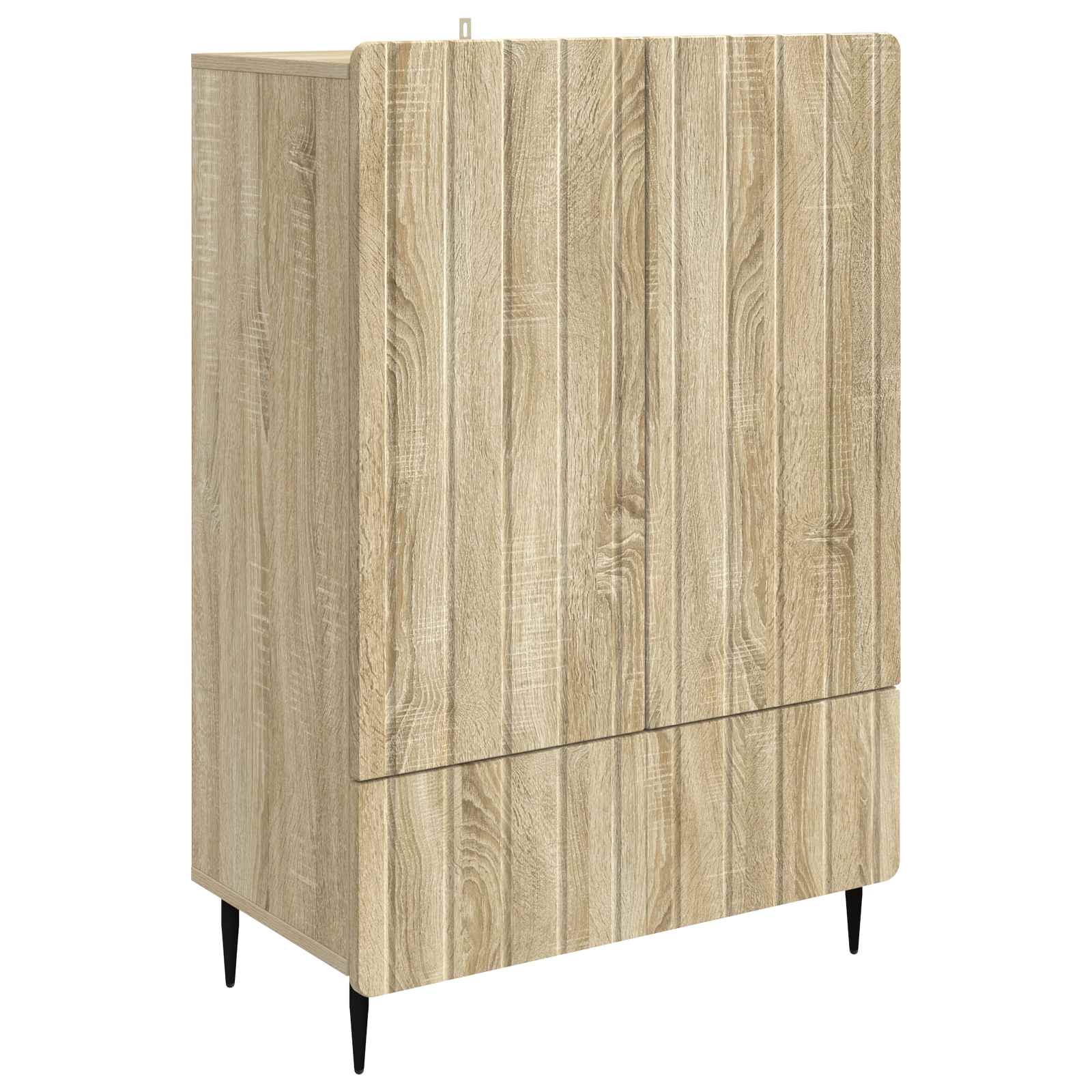 Πλαϊνό γραφείο με συρτάρι Sonoma Δρυς 66 x 34,5 x 97 εκ. - Pakobazaar
