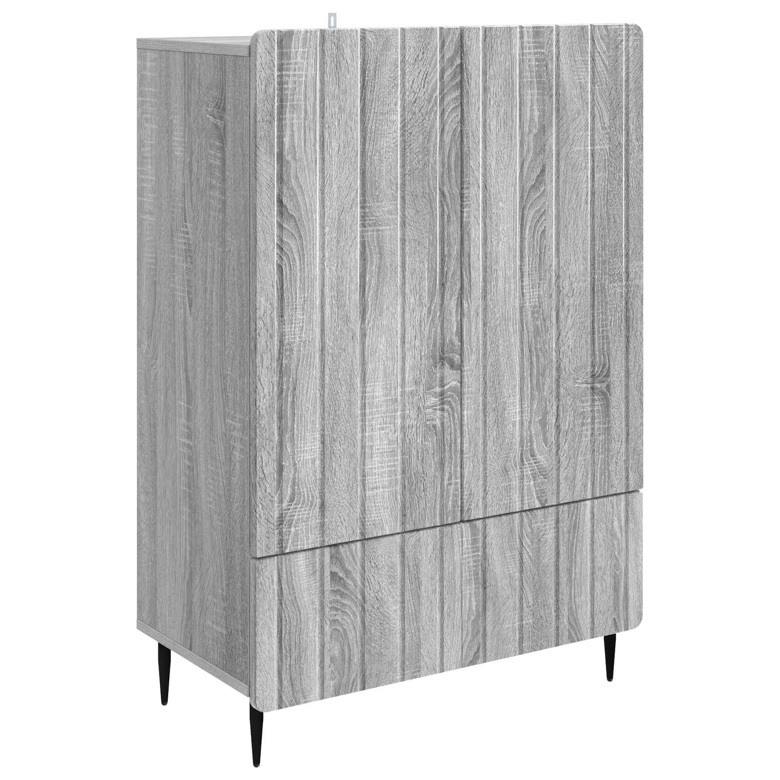 Πλαϊνό γραφείο με συρτάρι Γκρι Sonoma 66 x 34,5 x 97 εκ. - Pakobazaar
