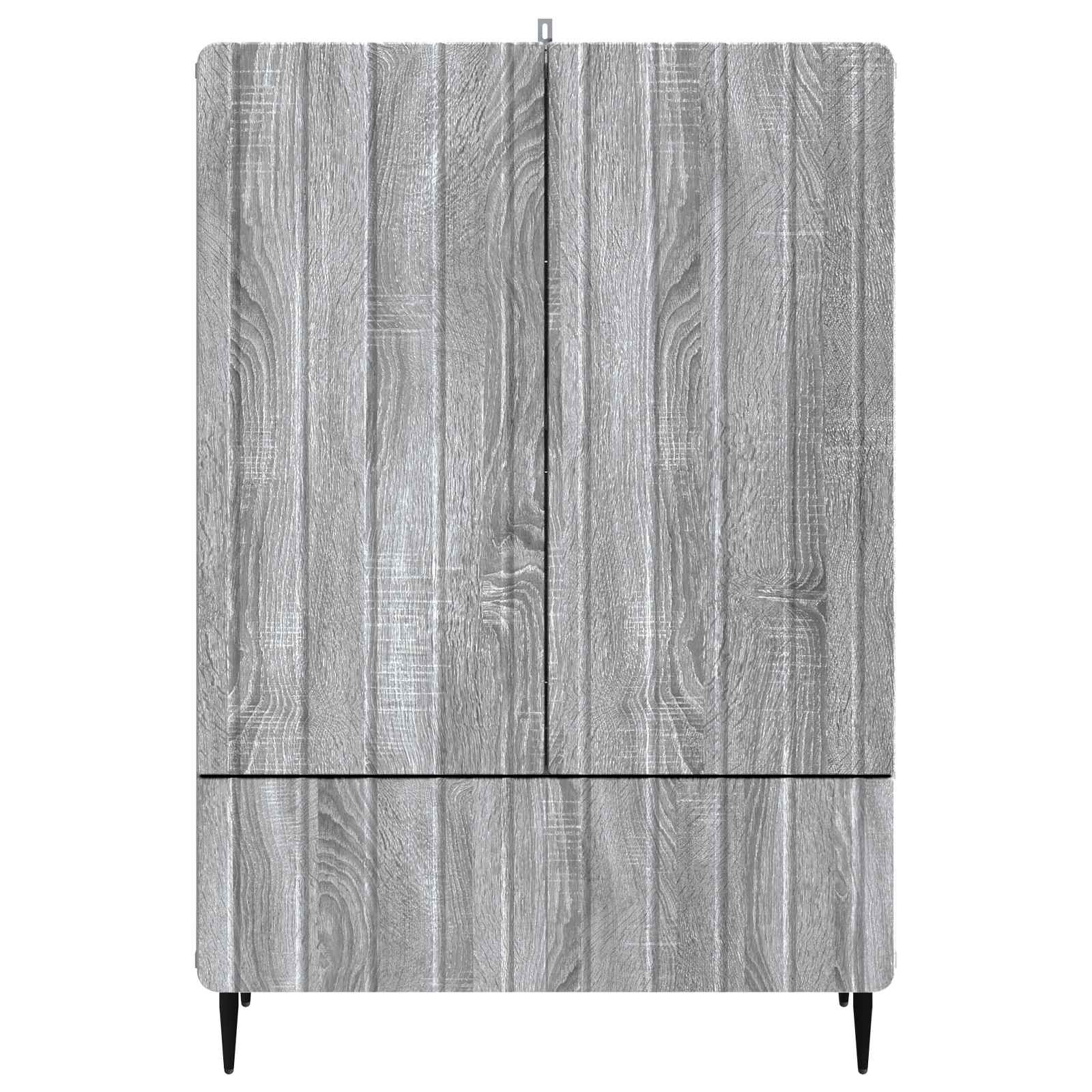 Πλαϊνό γραφείο με συρτάρι Γκρι Sonoma 66 x 34,5 x 97 εκ. - Pakobazaar