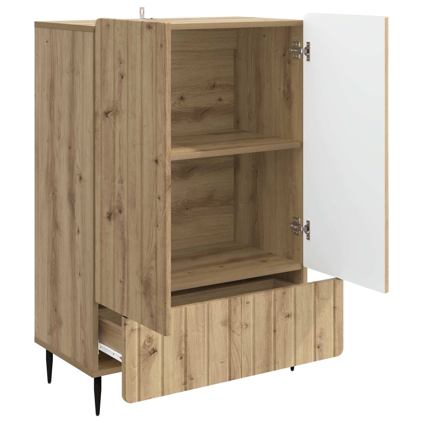 Πλαϊνό γραφείο με συρτάρι Artisan Δρυς 66 x 34,5 x 97 εκ. - Pakobazaar