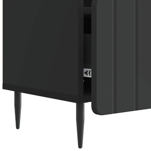 Ντουλάπι TV Μαύρο 102 x 34,5 x 50 εκ. Επεξεργασμένο Ξύλο - Pakobazaar