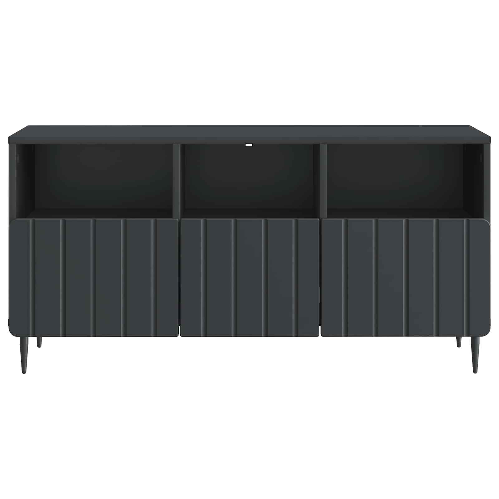 Ντουλάπι TV Μαύρο 102 x 34,5 x 50 εκ. Επεξεργασμένο Ξύλο - Pakobazaar