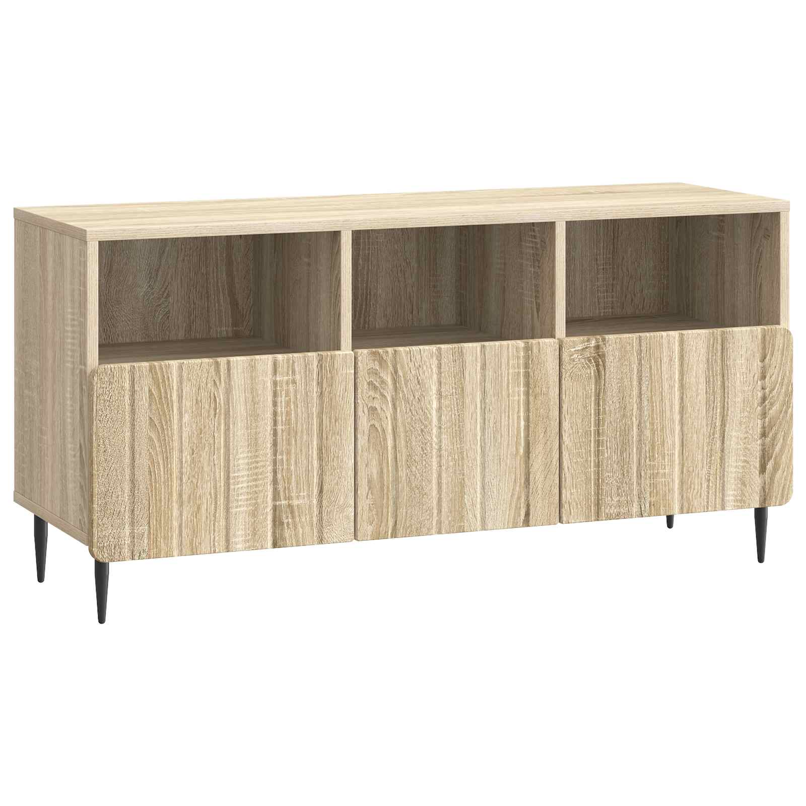 Ντουλάπι TV Sonoma Δρυς 102 x 34,5 x 50 εκ. Επεξεργασμένο Ξύλο - Pakobazaar