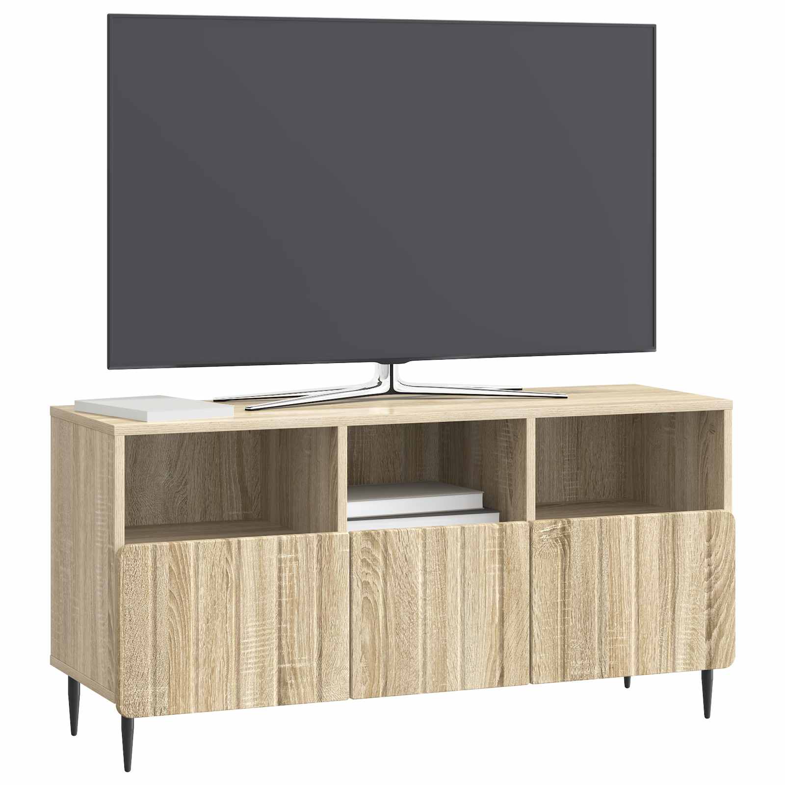 Ντουλάπι TV Sonoma Δρυς 102 x 34,5 x 50 εκ. Επεξεργασμένο Ξύλο - Pakobazaar