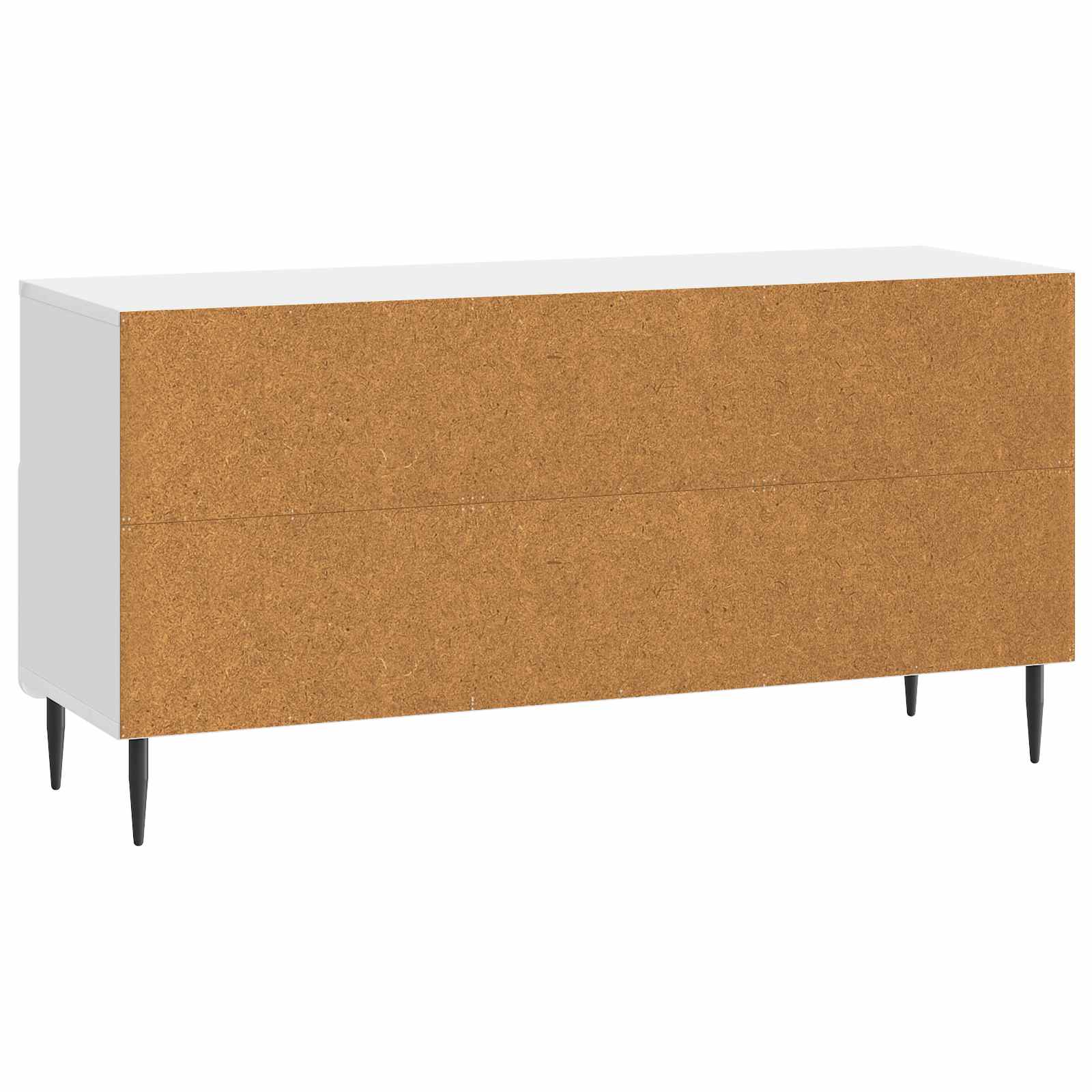 Ντουλάπι TV με συρτάρι Γυαλιστερό Λευκό 102 x 34,5 x 50 εκ. - Pakobazaar