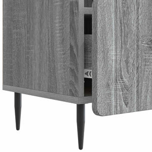 Ντουλάπι TV Γκρι Sonoma 102 x 34,5 x 50 εκ. Επεξεργασμένο Ξύλο - Pakobazaar