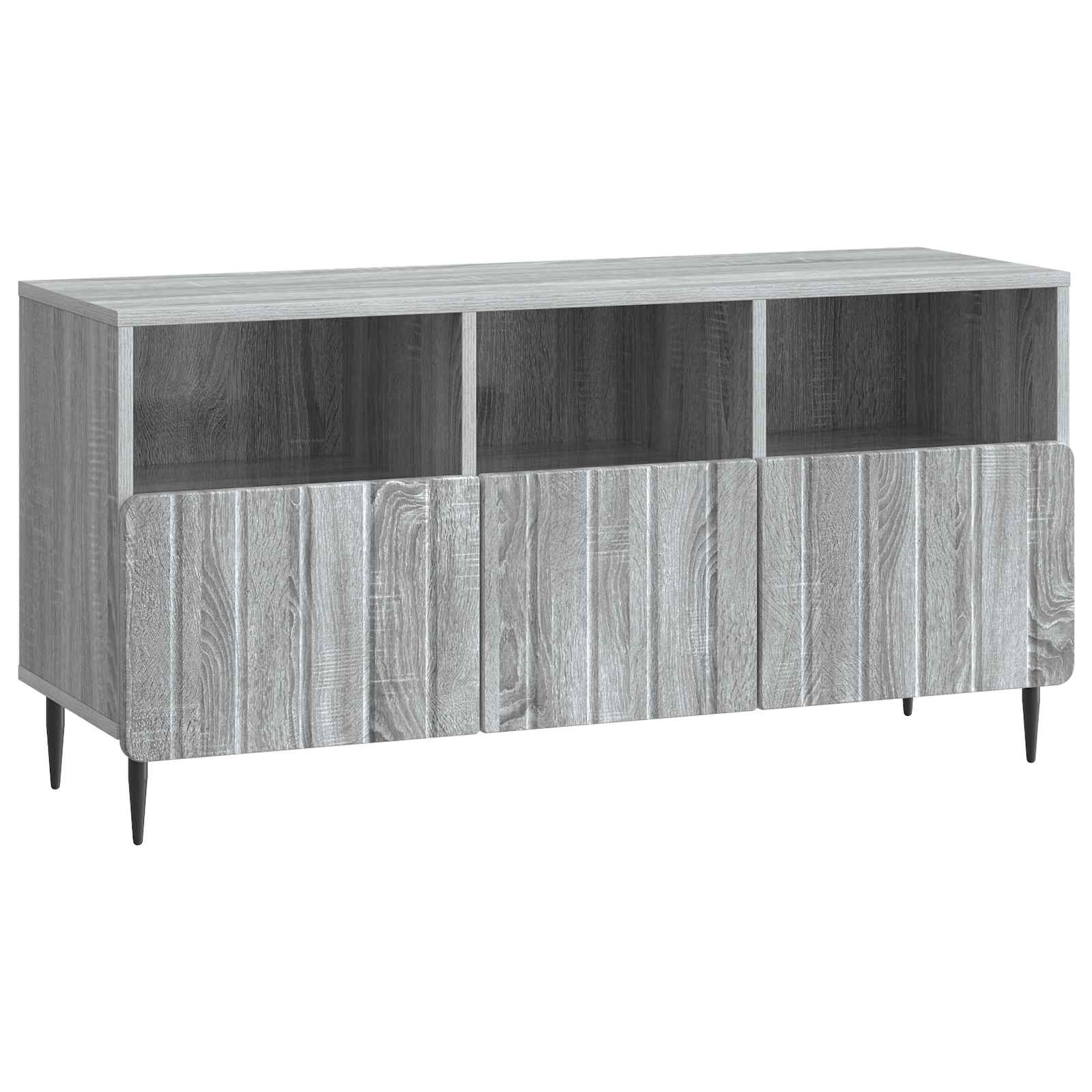 Ντουλάπι TV Γκρι Sonoma 102 x 34,5 x 50 εκ. Επεξεργασμένο Ξύλο - Pakobazaar