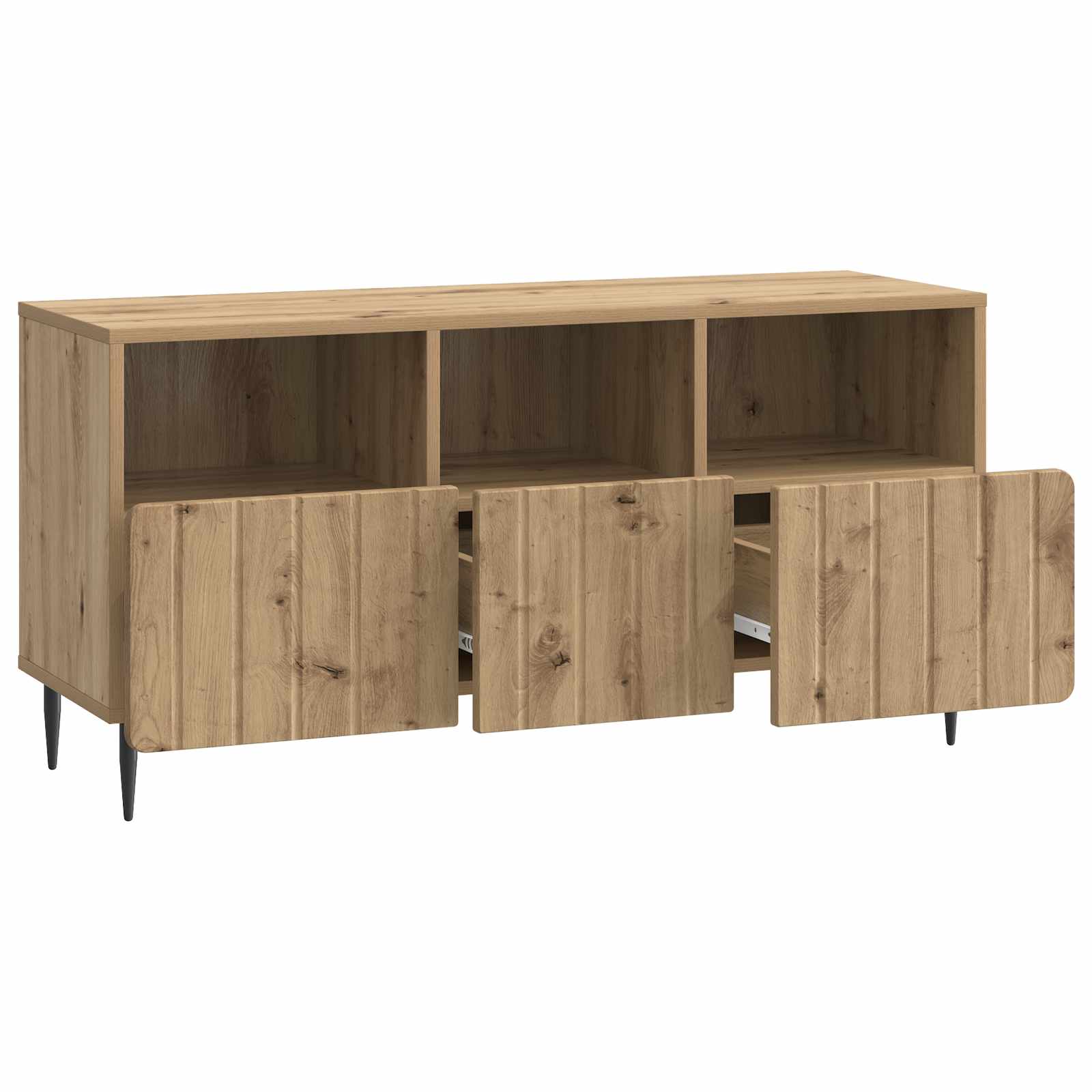 Ντουλάπι TV Artisan Δρυς 102 x 34,5 x 50 εκ. Επεξεργασμένο Ξύλο - Pakobazaar