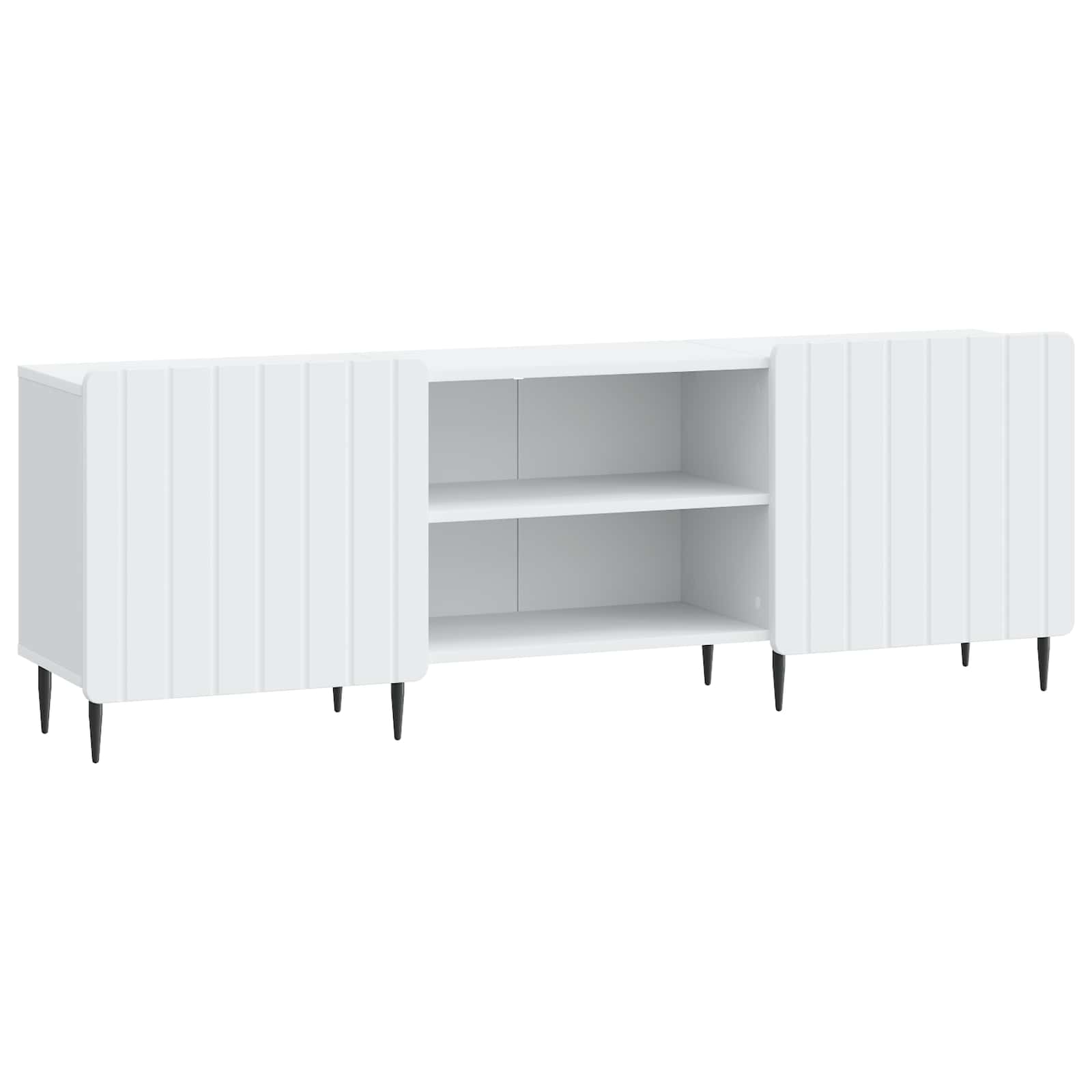 Ντουλάπι TV Λευκό 150 x 31 x 52 εκ. Επεξεργασμένο Ξύλο - Pakobazaar