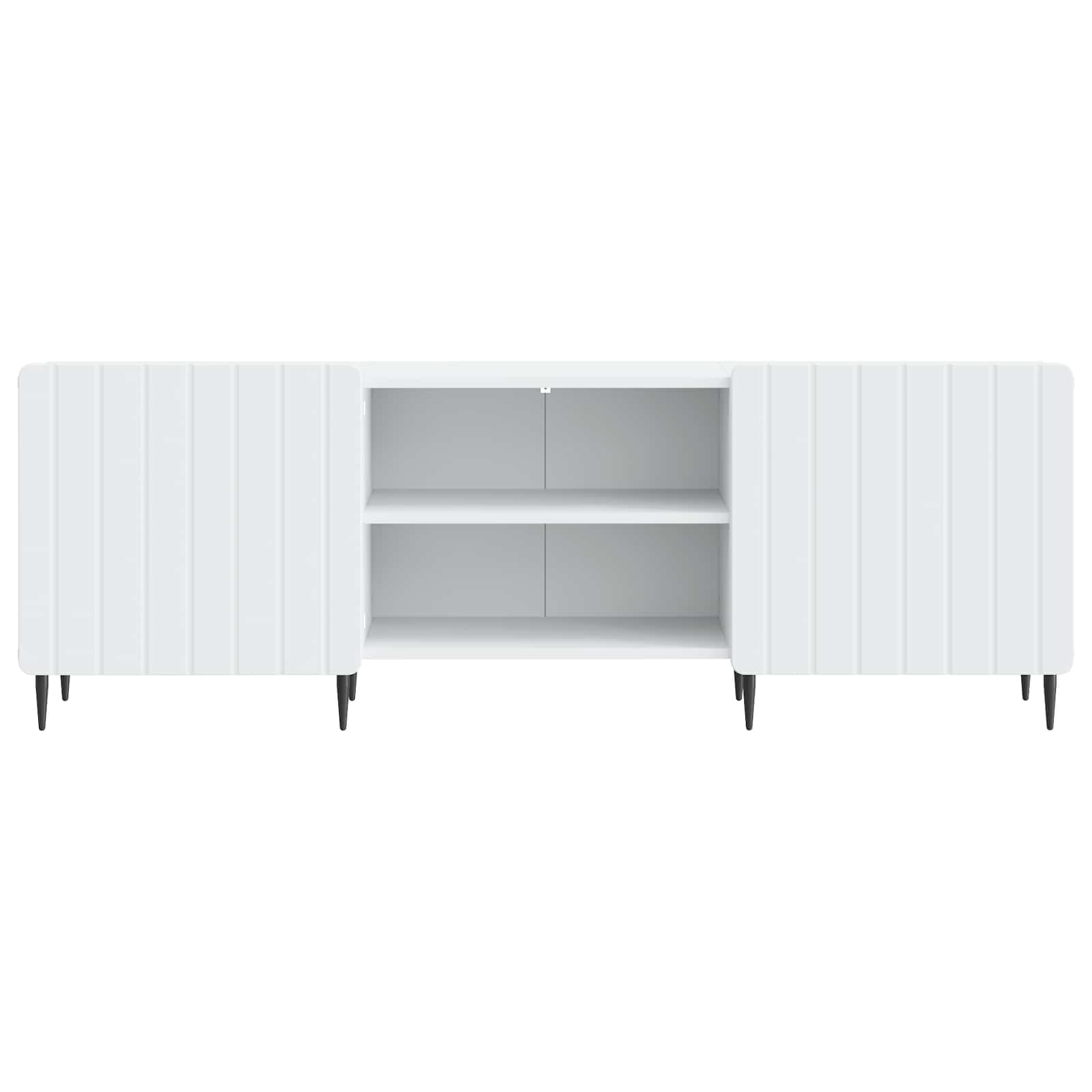 Ντουλάπι TV Λευκό 150 x 31 x 52 εκ. Επεξεργασμένο Ξύλο - Pakobazaar
