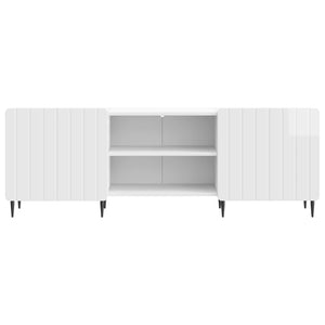 Ντουλάπι TV Γυαλιστερό Λευκό 150 x 31 x 52 εκ. - Pakobazaar