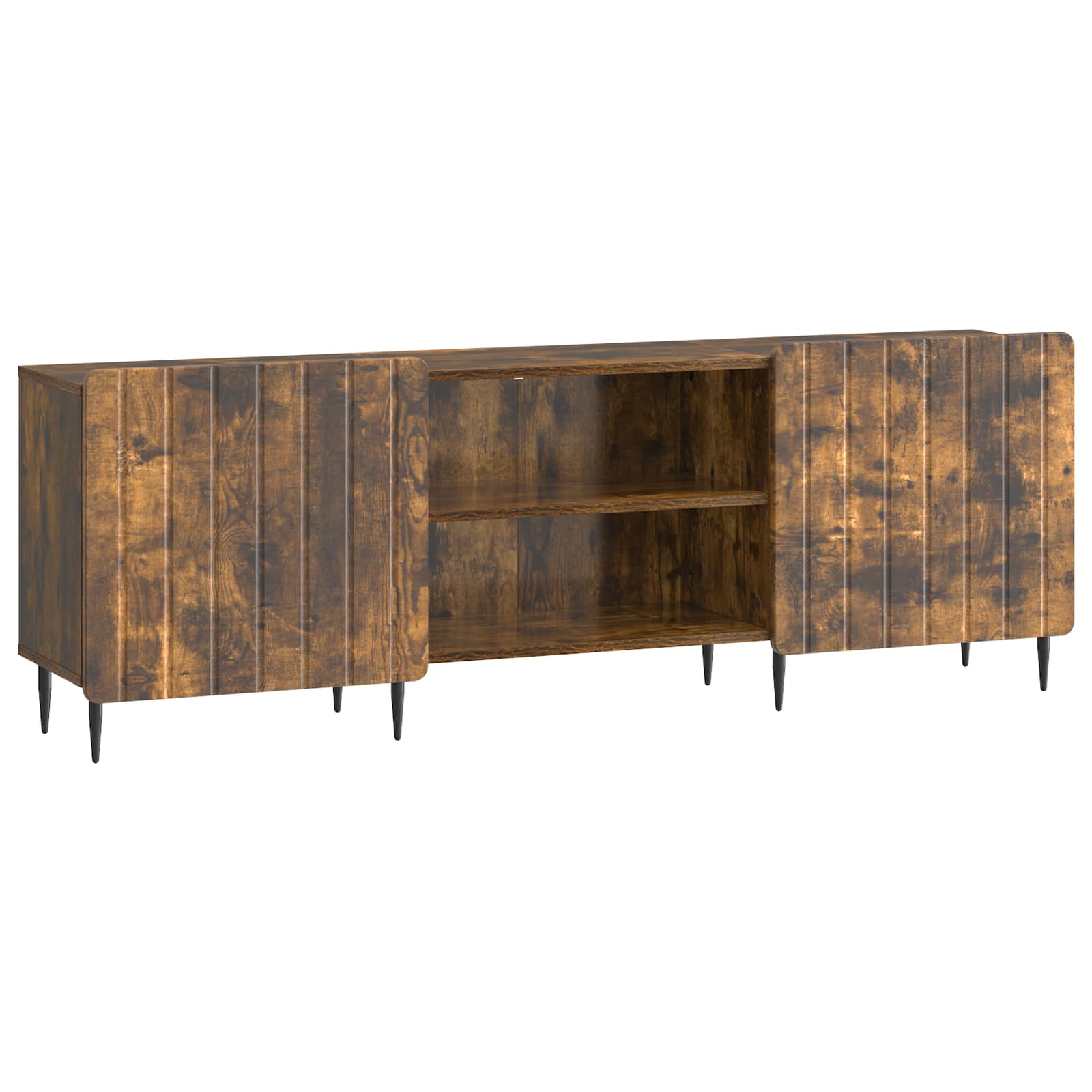 Ντουλάπι TV Καπνισμένο Ξύλο Δρυός 150 x 31 x 52 εκ. - Pakobazaar
