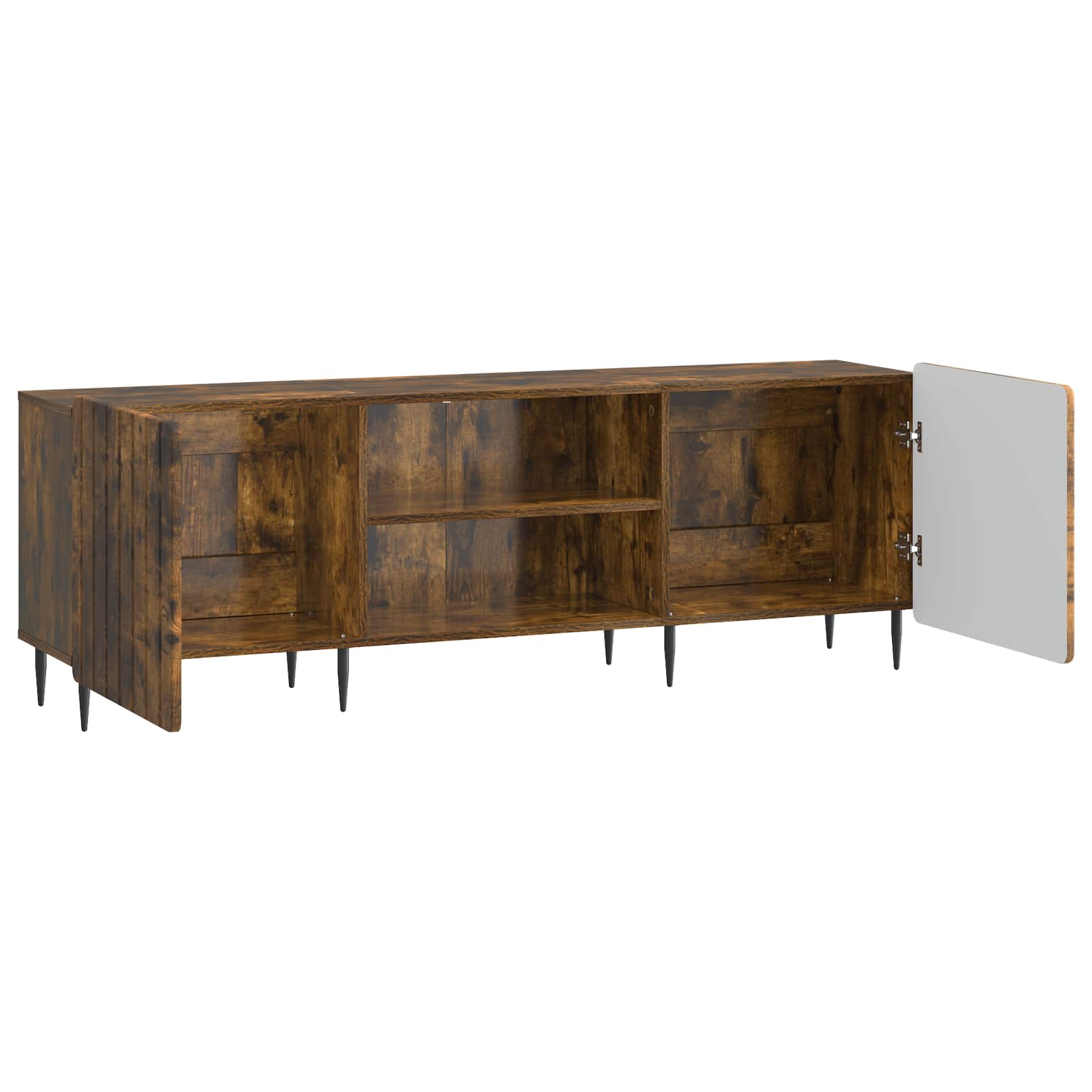 Ντουλάπι TV Καπνισμένο Ξύλο Δρυός 150 x 31 x 52 εκ. - Pakobazaar