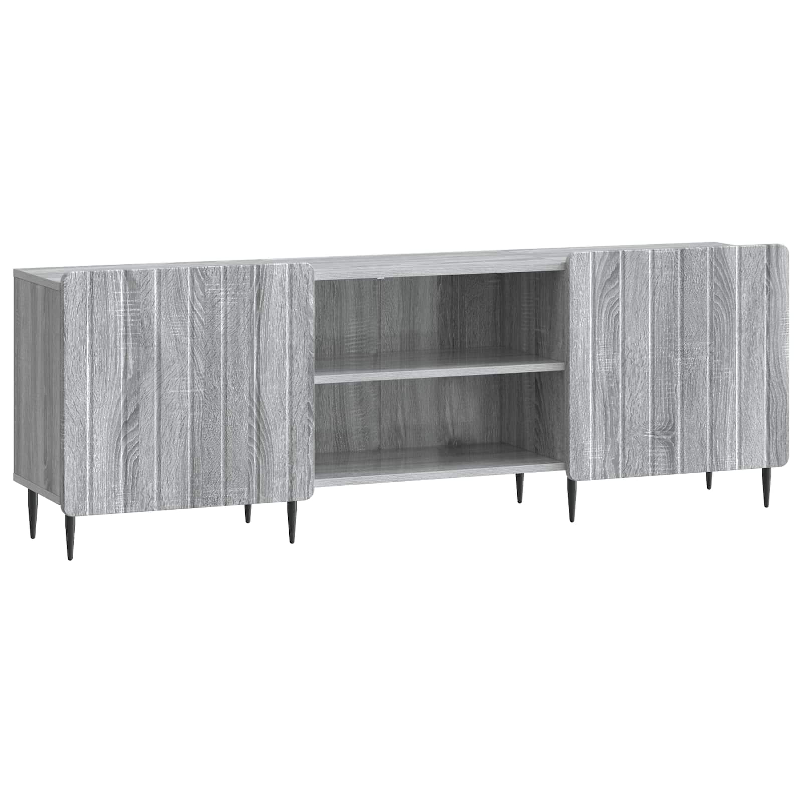 Ντουλάπι TV Γκρι Sonoma 150 x 31 x 52 εκ. Επεξεργασμένο Ξύλο - Pakobazaar