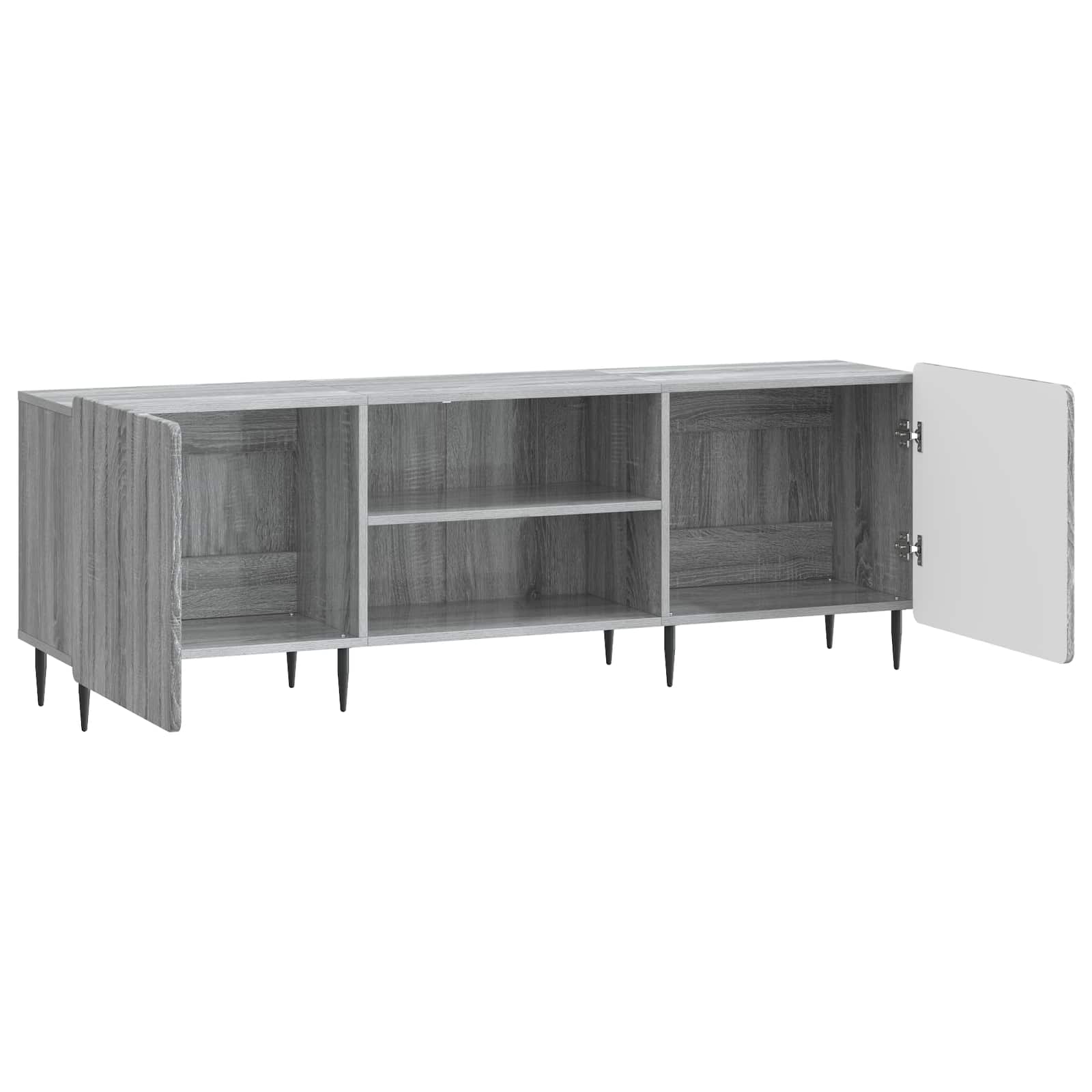 Ντουλάπι TV Γκρι Sonoma 150 x 31 x 52 εκ. Επεξεργασμένο Ξύλο - Pakobazaar