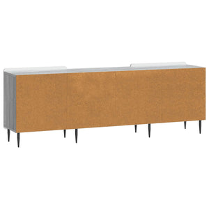 Ντουλάπι TV Γκρι Sonoma 150 x 31 x 52 εκ. Επεξεργασμένο Ξύλο - Pakobazaar