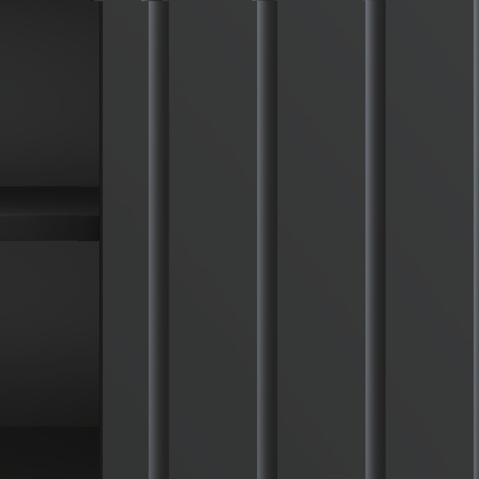 Ντουλάπι TV Μαύρο 102 x 34,5 x 52 εκ Επεξεργασμένο Ξύλο - Pakobazaar