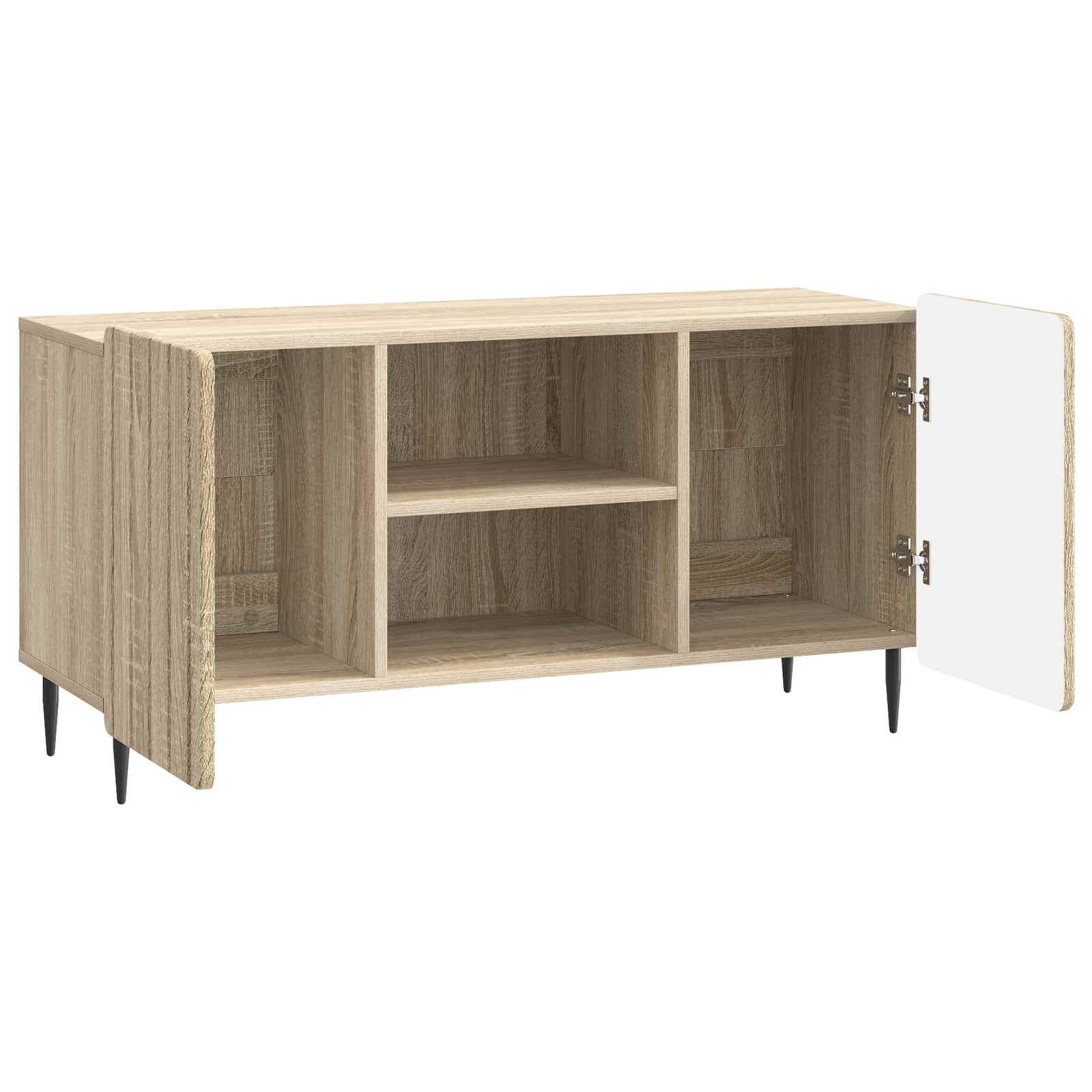 Ντουλάπι TV Sonoma Δρυς 102 x 34,5 x 52 εκ Επεξεργασμένο Ξύλο - Pakobazaar