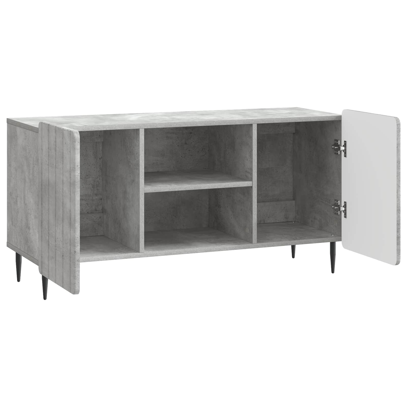 Ντουλάπι TV Γκρι Σκυροδέματος 102 x 34,5 x 52 εκ - Pakobazaar