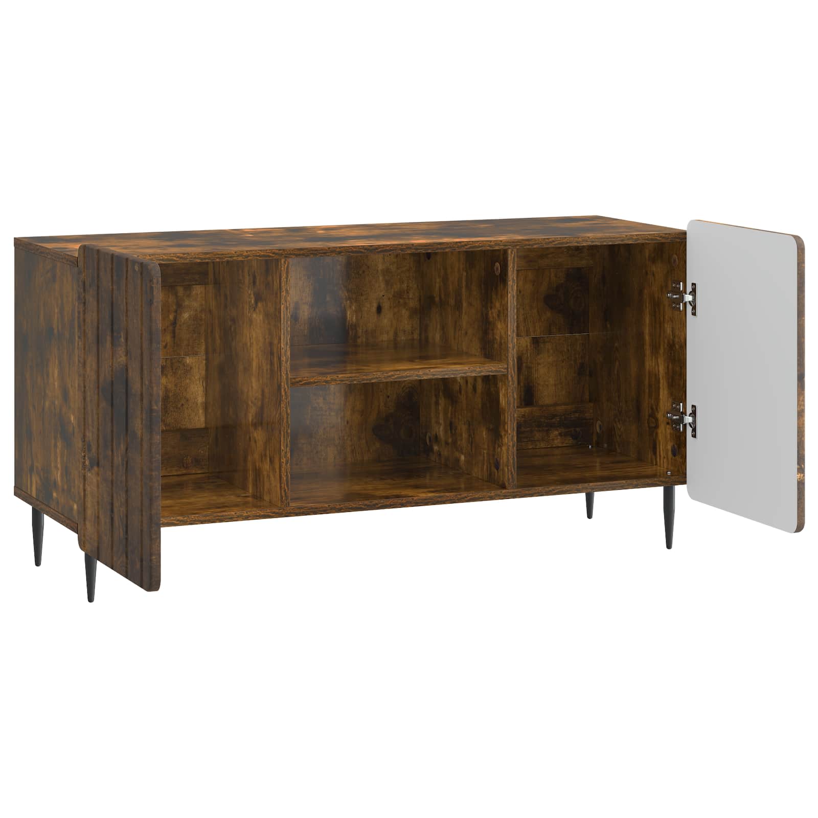 Ντουλάπι TV Καπνισμένο Ξύλο Δρυός 102 x 34,5 x 52 εκ - Pakobazaar