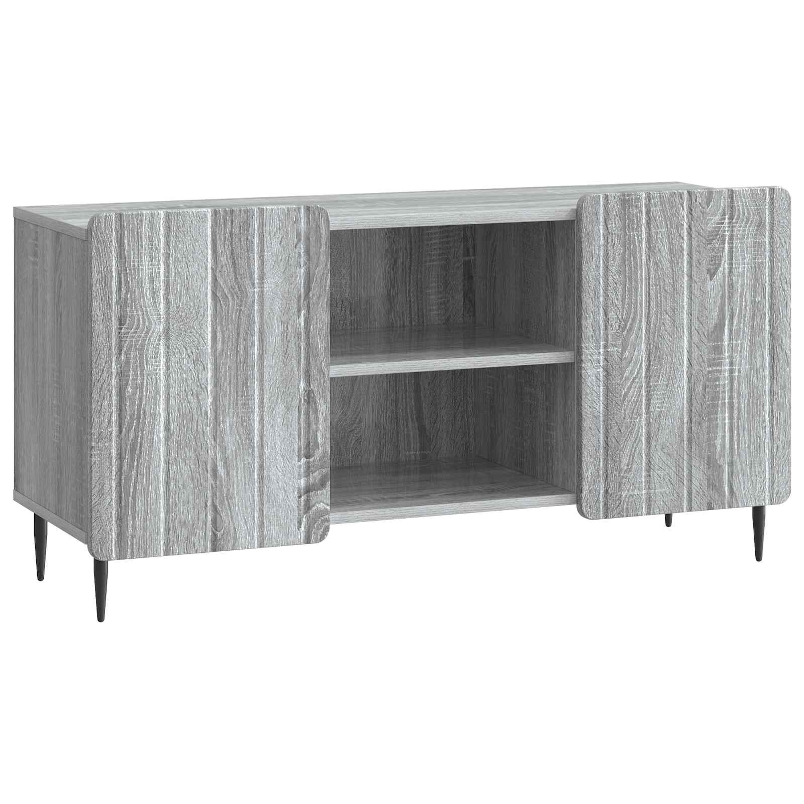 Ντουλάπι TV Γκρι Sonoma 102 x 34,5 x 52 εκ Επεξεργασμένο Ξύλο - Pakobazaar