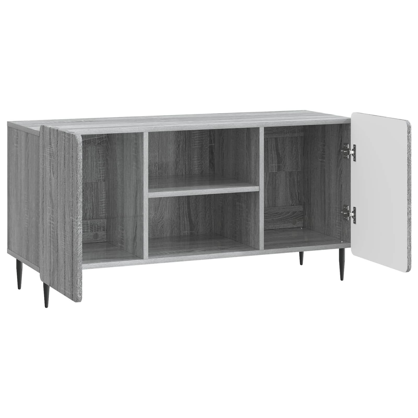 Ντουλάπι TV Γκρι Sonoma 102 x 34,5 x 52 εκ Επεξεργασμένο Ξύλο - Pakobazaar
