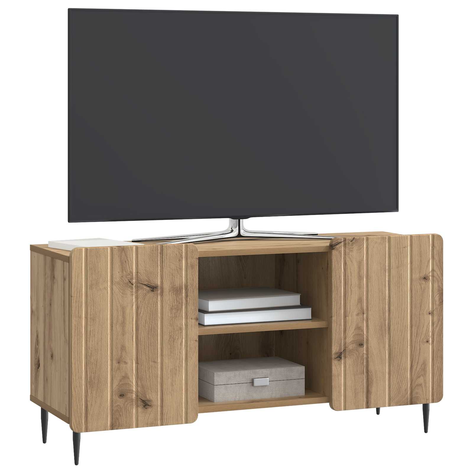 Ντουλάπι TV Artisan Δρυς 102 x 34,5 x 52 εκ Επεξεργασμένο Ξύλο - Pakobazaar